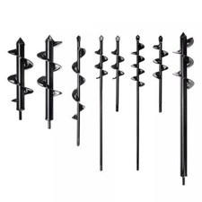 Auger Spiral Drill Bit Post