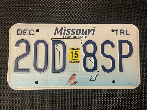 Missouri license plate show - license,