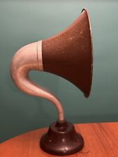Large Antique Early 20th Century Metal / Bakelite BTH Horn Loudspeaker,c1920s