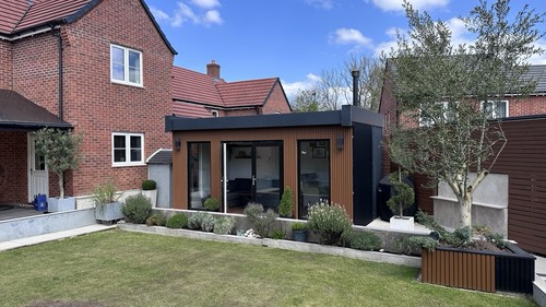 Garden room office man cave - garden,