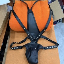 Male PU Leather Sexy Body Suit