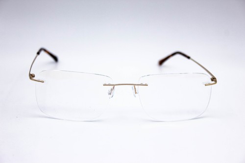 Ottoto rimless gold eyeglasses - gold,