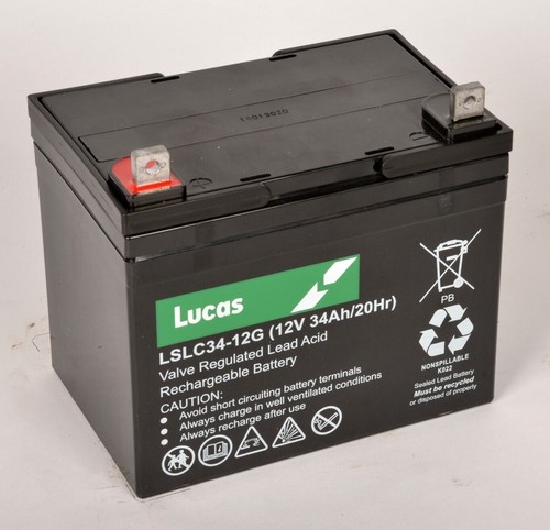Lucas 12v 34ah golf - 12v,