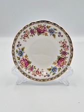 VINTAGE Royal Grafton Malvern Trinket Plate Pin Dish 4.5" Fine Bone China Englan