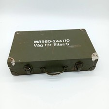 Swedish army mask filter test