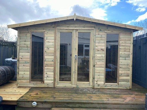 Shed summerhouse apex garden - shed,