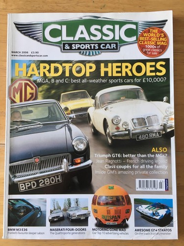 Classic sports cars - &, magazine