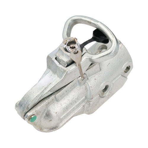 Hitch head with lock for - with,