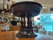 Antique Wooden Tazza Table