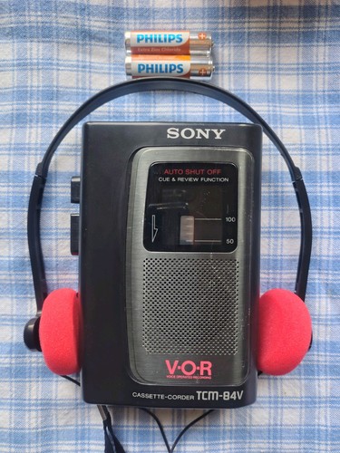 Serviced sony tcm 84v - sony, mono