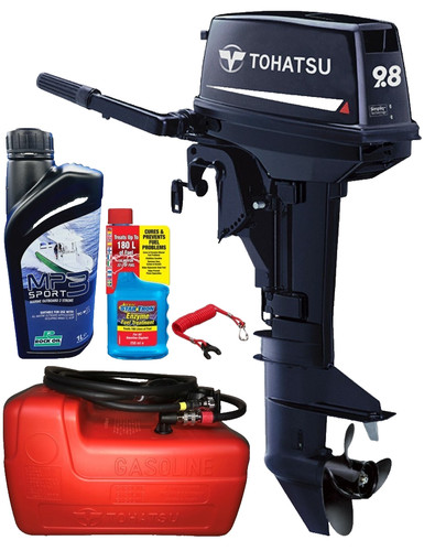 Tohatsu 8hp stroke short - 2,