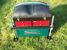 Maver Seat Box Fishing Seat Box well made all metal, lots of draws £134 off rrp