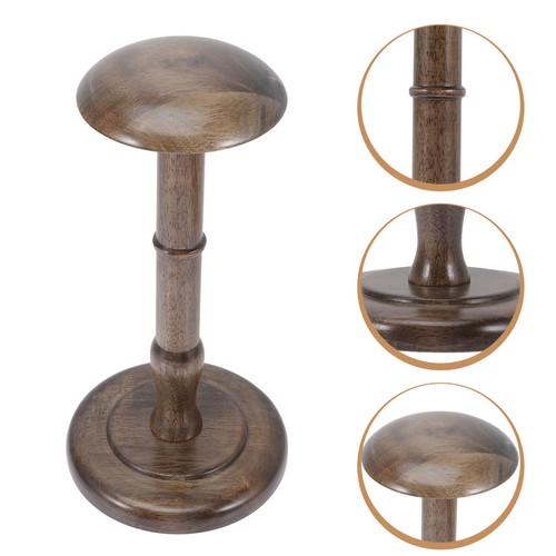 Hat display wooden dome - display,