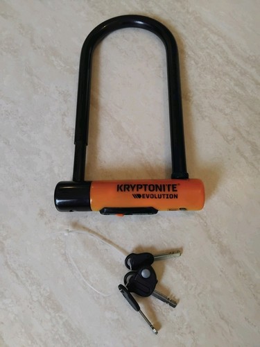 Kryptonite evolution lock - kryptonite, u-lock