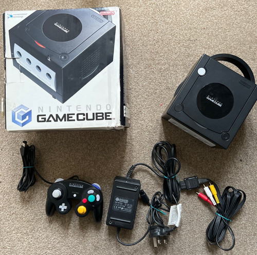Nintendo gamecube black - gamecube,