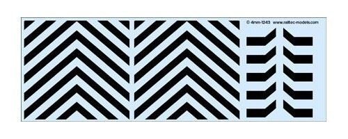 Wasp stripes chevrons to - stripes, /