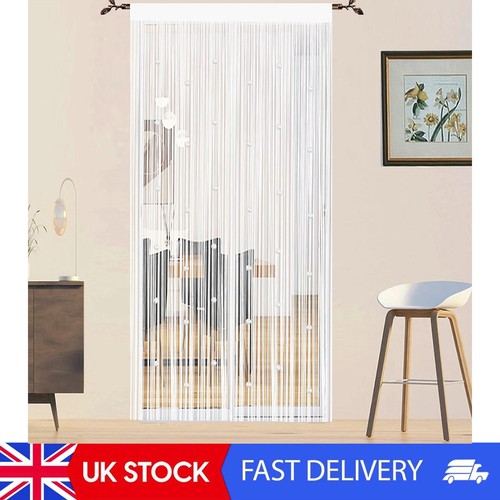 Beaded door curtain fly - fly, screen