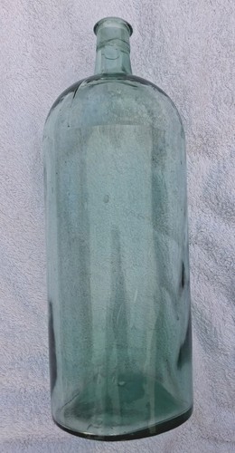 Large antique glass carboy - antique,