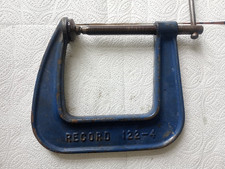 Vintage RECORD 122-4 G Clamp