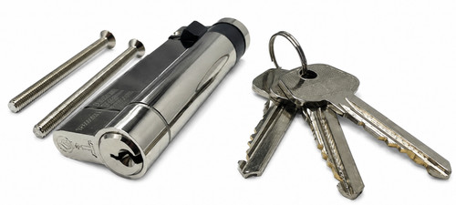 Garage door lock barrel star - barrel,