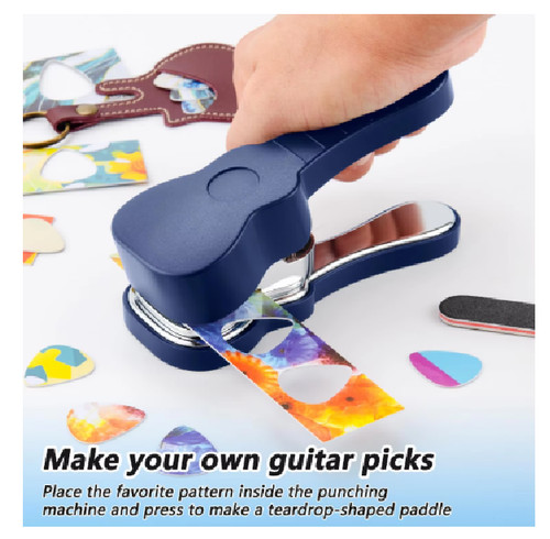 Guitar pick punch - punch, kit