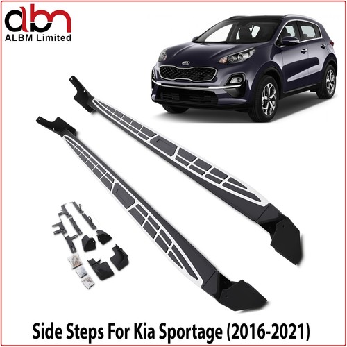 Aluminium running board side - aluminium,