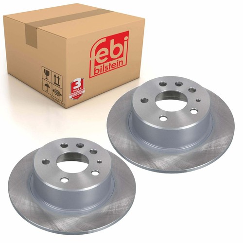 Pair rear brake disc fits - pair,