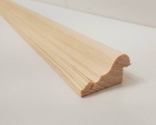 Dado Rail Rebated Softwood Timber Pine Trim Bead Moulding Wooden 1170mm 38x21mm 