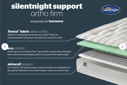 Silentnight miracoil ortho - miracoil,