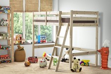Oscar High Sleeper Loft Bunk Bed, 4ft 6 Double