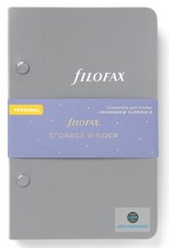 Filofax Storage Binder Grey for Personal Size Insert Sheets 132919