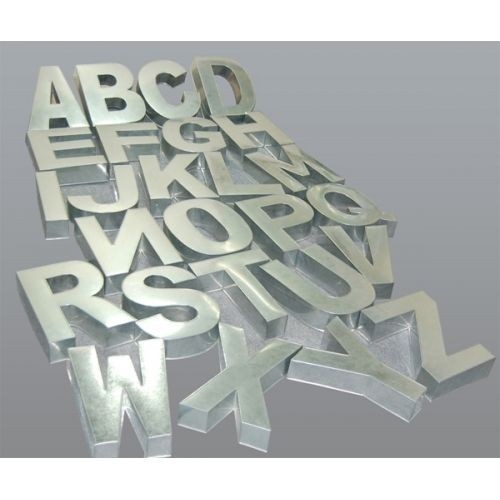 Alphabet shape cake tin - -, name