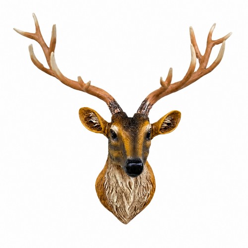 Deer head wall - deer,