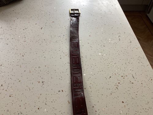 Vintage levis 501 leather belt - vintage,