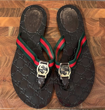 Gucci GG Black Thong