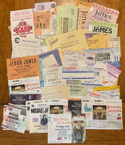 Original concert tickets - original,