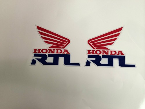 Honda rtl tank decals - rtl,
