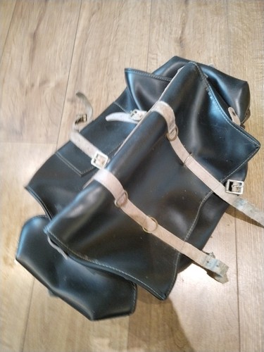 Vintage saddle bag leather