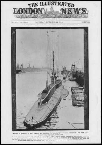 1910 antique print naval - 1910,