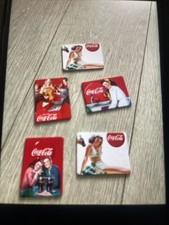 Vintage Coca-Cola Fridge Magnets X5