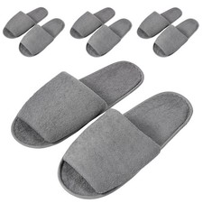4 Pairs Portable Folding Slippers Travel Men and Women Disposable for