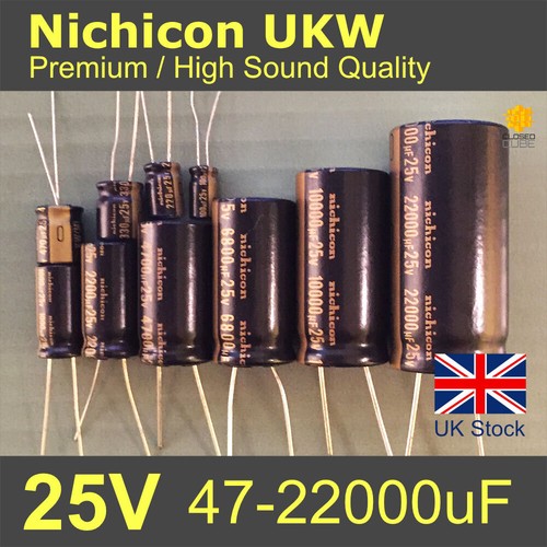Nichicon ukw 25v premium - 25v, audio