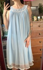 Vintage Sheer Baby Blue