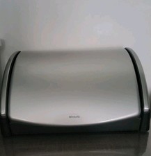 Brabantia Roll Top Bread Bin Matt Steel