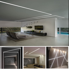 6 Pack 3.3ft/1m Aluminum LED