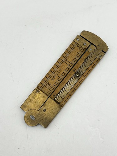Antique boxwood and brass - antique,