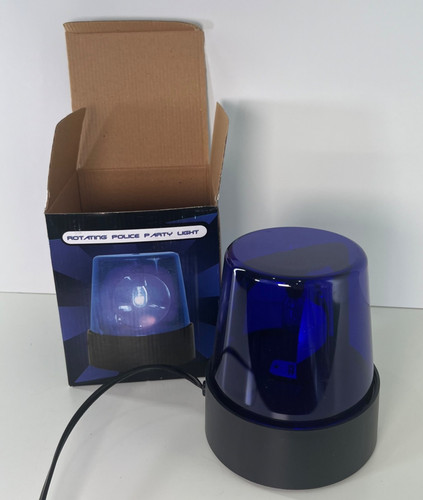 Blue police beacon light - 7”,