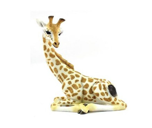 Sitting giraffe ornament - sitting,