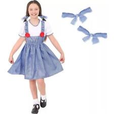 GIRLS DOROTHY COSTUME WORLD BOOK DAY FANCY DRESS KIDS CHARACTER WIZARD OF OZ