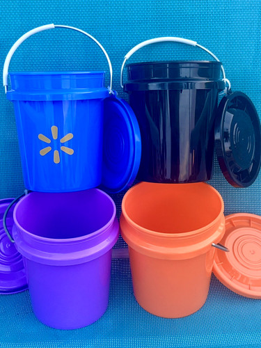 New walmart mini buckets 4 - buckets, 0.4